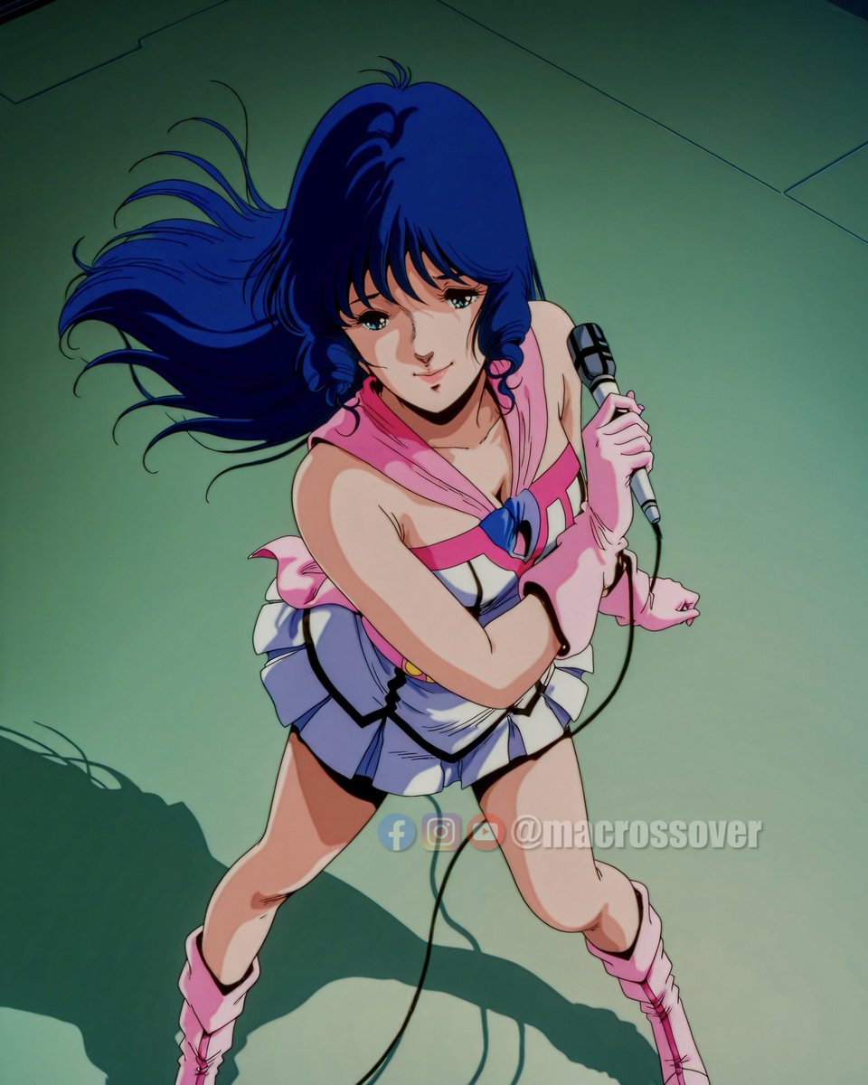 macrossover7's tweet photo. The one and only Lynn Minmay
#macross #lynnminmay #minmay #美樹本晴彦 https://t.co/5WOX4cFInK