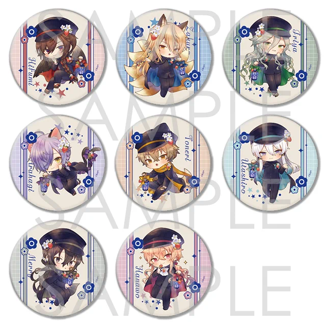 【Rejet Galerie Blanche】 2月21日(土)発売 · • -– ٠ ✤ ٠ -– • · 幽幻ロマンチカ 「あやかし苺奇譚」 ・缶バッジ:495円 ・キラキラつながるアクリルストラップ :660円 ・ポラ風ラメカード:385円 ・アクリルフィギュアスタンド:各1,540円 · • -– ٠ ✤ ٠ -– • · #リチェリ