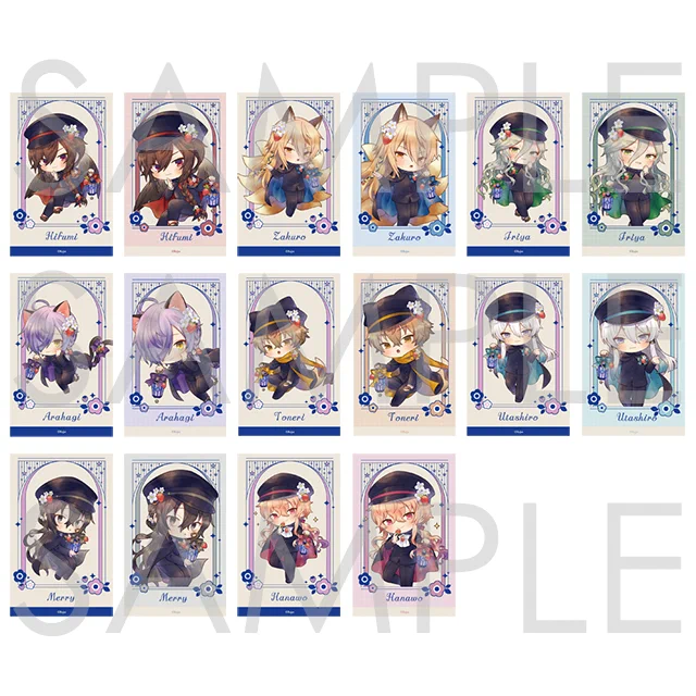 【Rejet Galerie Blanche】 2月21日(土)発売 · • -– ٠ ✤ ٠ -– • · 幽幻ロマンチカ 「あやかし苺奇譚」 ・缶バッジ:495円 ・キラキラつながるアクリルストラップ :660円 ・ポラ風ラメカード:385円 ・アクリルフィギュアスタンド:各1,540円 · • -– ٠ ✤ ٠ -– • · #リチェリ