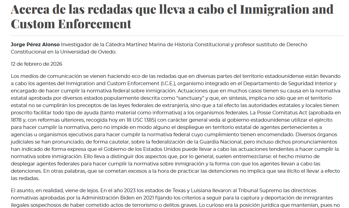 cepcgob's tweet photo. Nueva entrada en el #BlogCEPC
"Acerca de las redadas que lleva a cabo el Inmigration and Custom Enforcement" por Jorge Pérez Alonso
https://t.co/j3J3vKV2ef https://t.co/NHvE7e0MYD