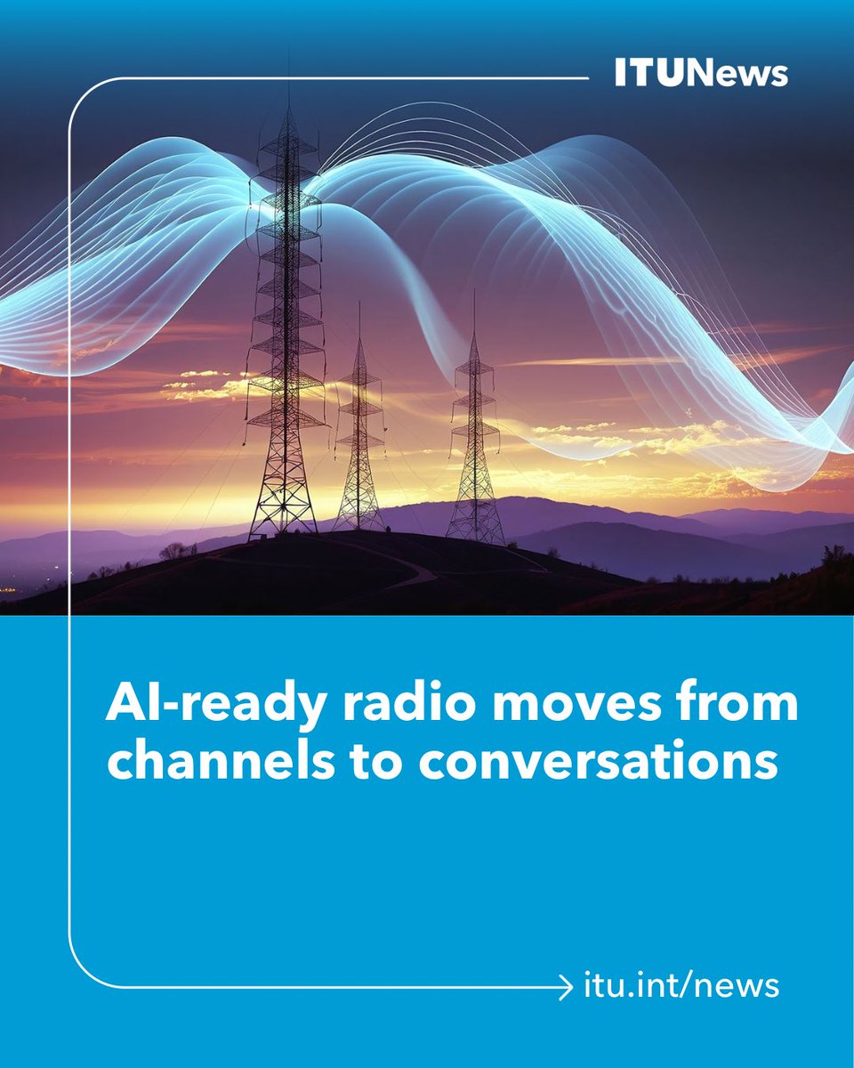 AI can boost radio’s reach and relevance. On #WorldRadioDay, <a href="/ITU/">Int’l Telecommunication Union</a> members and experts are exploring how it can enhance production and transmission while keeping the medium reliable and trustworthy for all itu.int/hub/2026/02/ai…