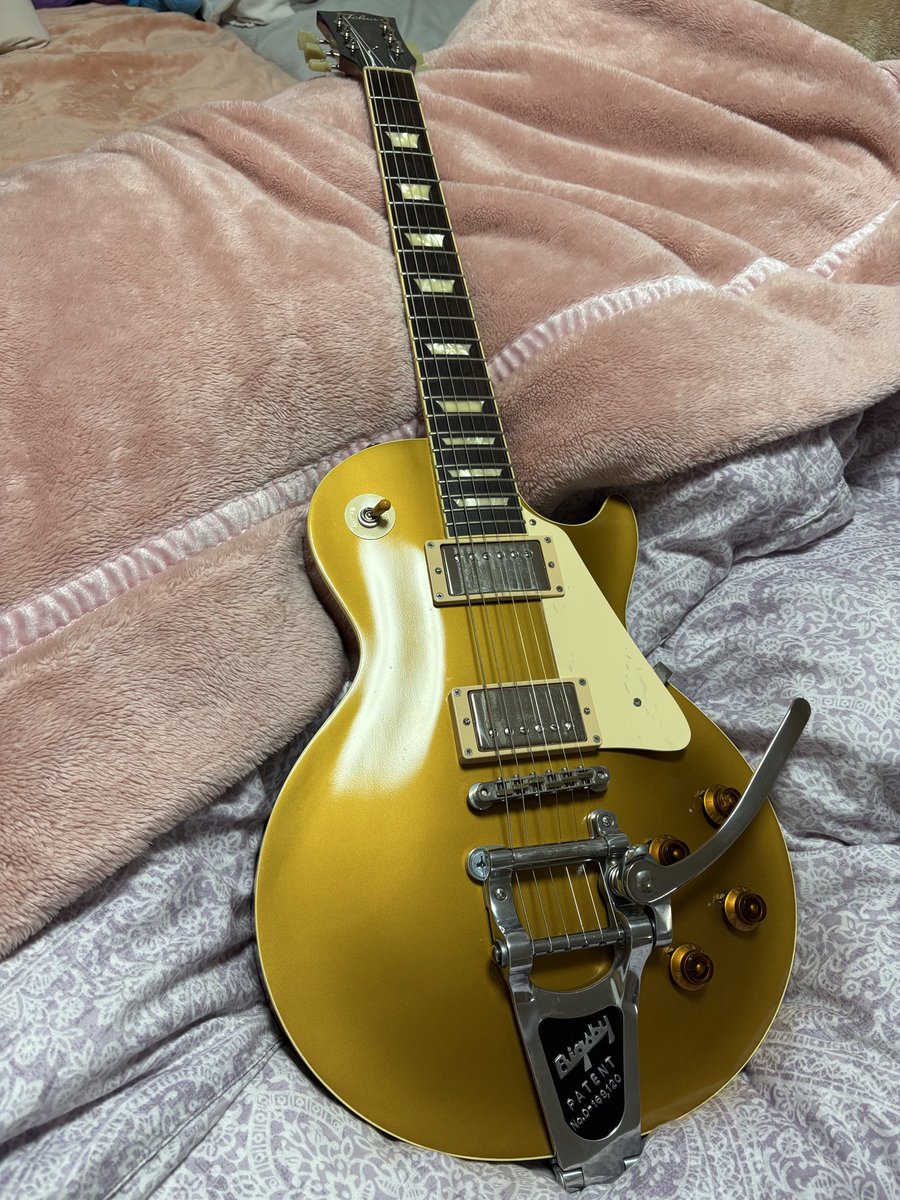 #みんなのレスポール見せて
リフィニッシュしたTOKAI