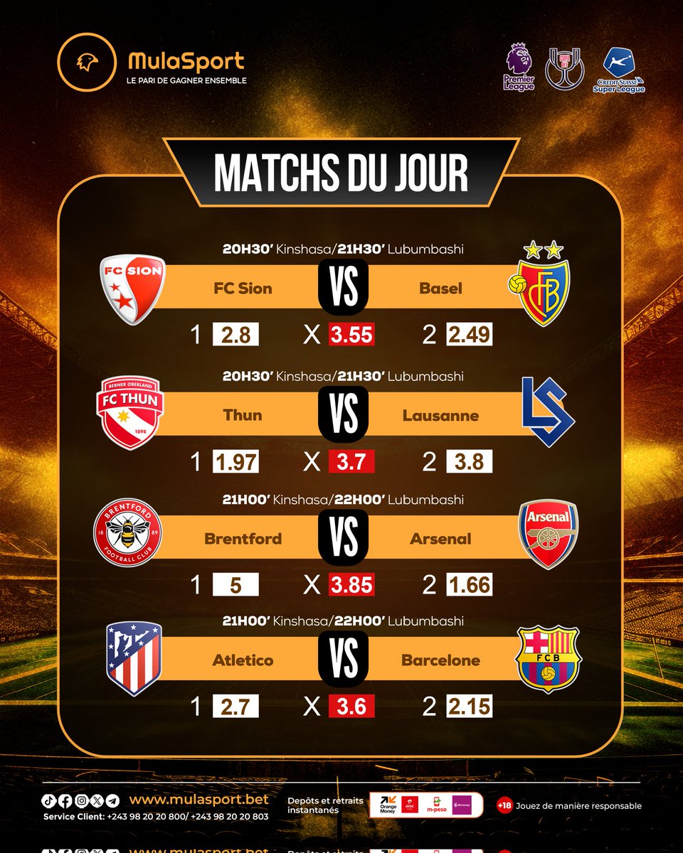 Mulasport_RDC's tweet photo. 🤫 HANSI FLICK SE MOQUE DU REAL MADRID ! 🇩🇪

Interrogé sur le parcours "facile" du Barça en Copa del Rey, Hansi Flick a envoyé une réponse cinglante qui fait déjà le tour d'Espagne.

Suivez plus d'infos sur https://t.co/L3YYHpCZgQ https://t.co/Anbqkyqem9