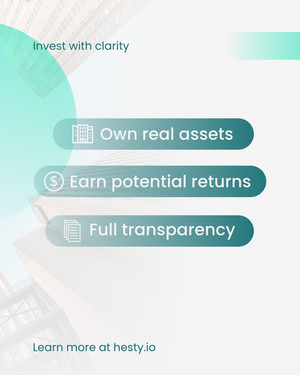 Thinking about real estate investment? Here’s what to know before you start.

You invest in real estate projects through regulated security tokens.
You may receive returns based on project performance.
All key documents and fees are available on each project page.
