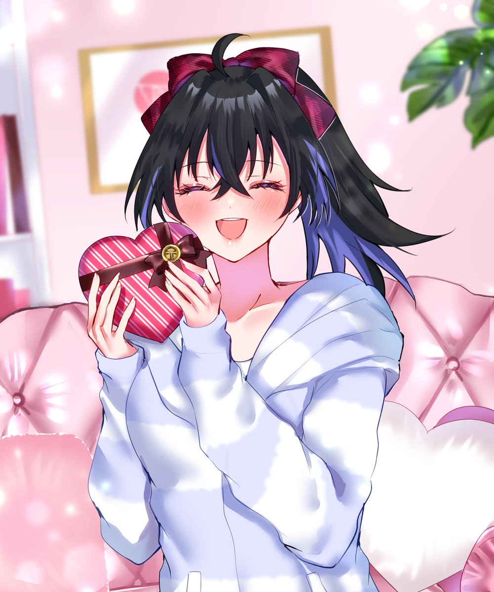 🍫新イラスト公開🍫 活動二年にして初！バレンタインイラストです