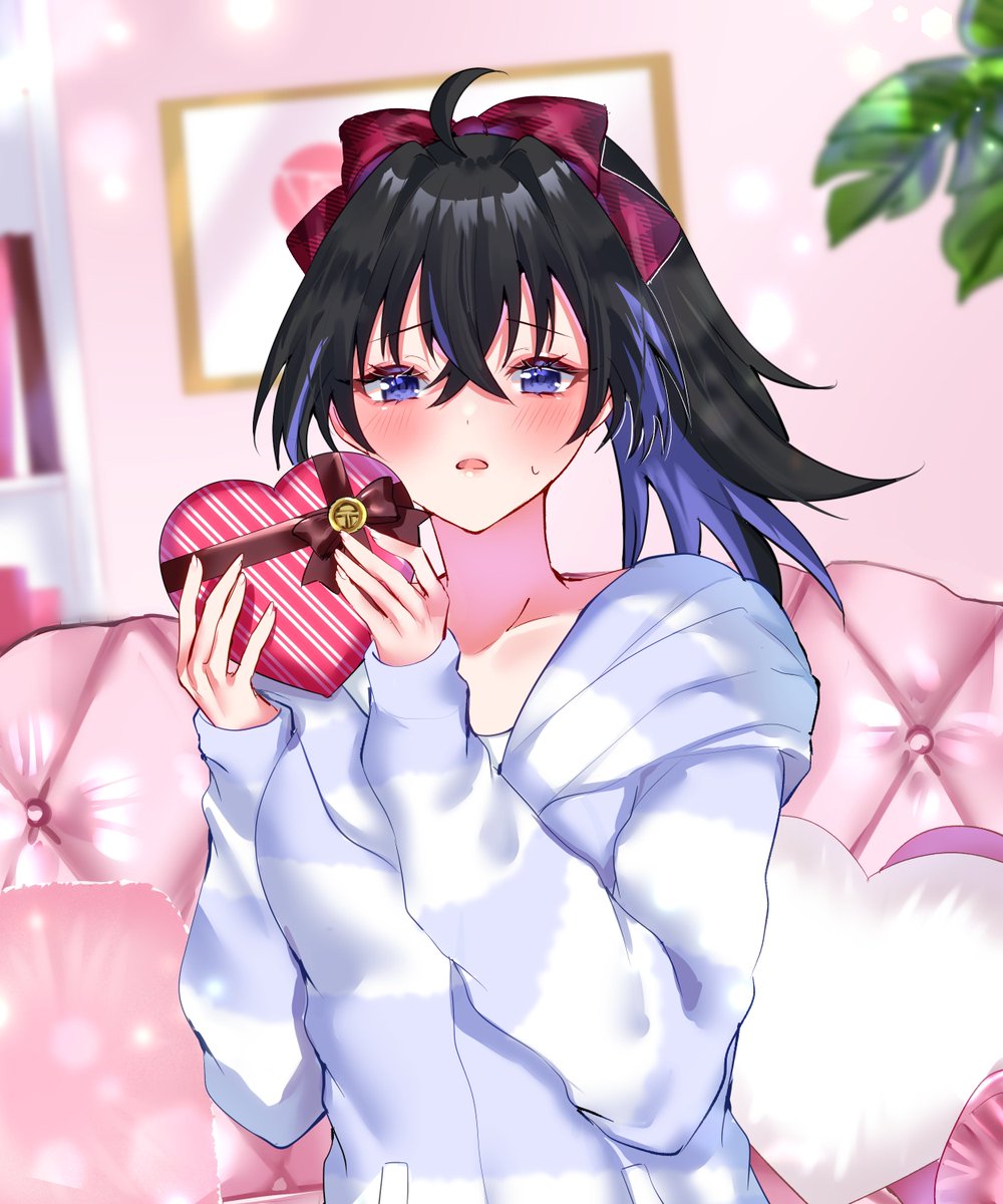 🍫新イラスト公開🍫 活動二年にして初！バレンタインイラストです