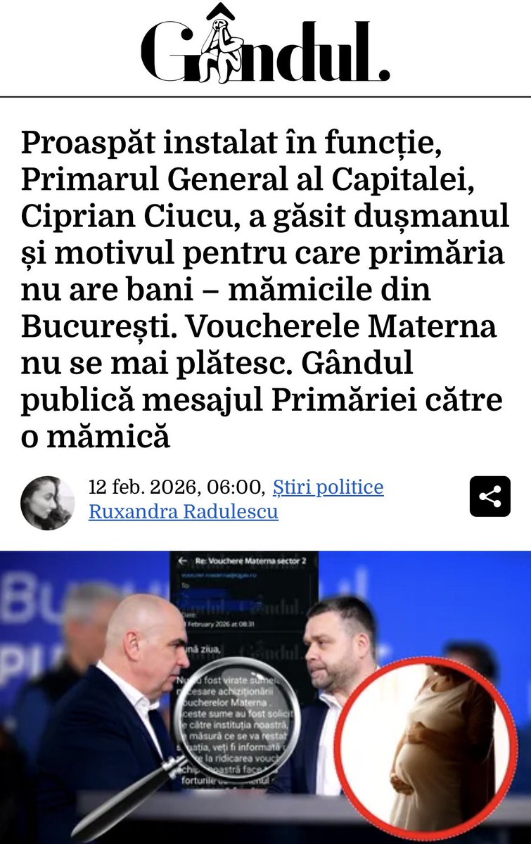 ❗️CULEGEȚI CE ATI VOTAT: GUNOIUL DE ILIE SĂRĂCIE I-A DAT ORDIN LUI CIPRIAN CIUCU SĂ TAIE TICHETELE DE AJUTOR “ MATERNA “ PENTRU MĂMICILE DIN BUCURESTI❗️👎