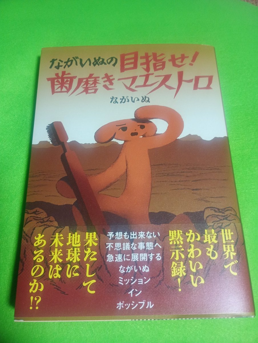 ながいぬさんの本が
届きました！