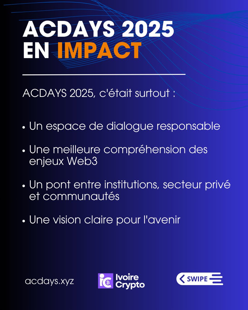 Abidjan Crypto Days tweet media