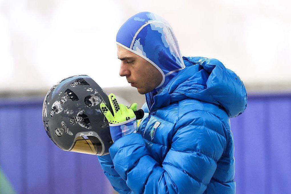 The IOC has disqualified <a href="/heraskevych/">Vladyslav Heraskevych OLY</a> before the first race of #Olympics2026 . Ukrainian skeleton racer has been banned from the competition because of his helmet bearing images of Ukrainian athletes killed by russians. <a href="/Olympics/">The Olympic Games</a> is nothing but a circus of hypocrisy
