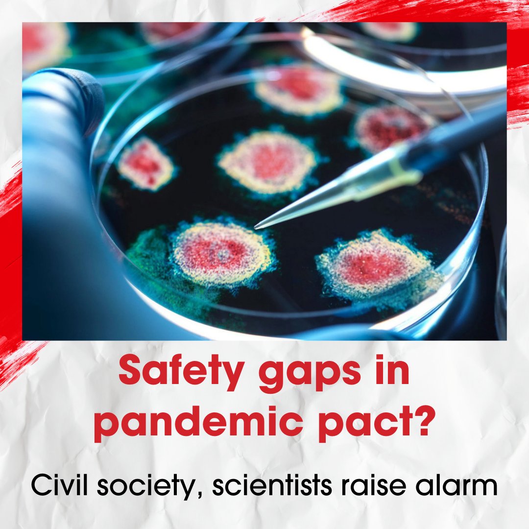 down2earthindia's tweet image. As negotiations continue on the pathogen sharing system under the Pandemic Agreement, experts say weak safeguards could allow misuse of dangerous virus data and repeat COVID-era injustices in vaccine access, writes @shimali_c

shorturl.at/MpbsJ 

#Pandemic #PABS