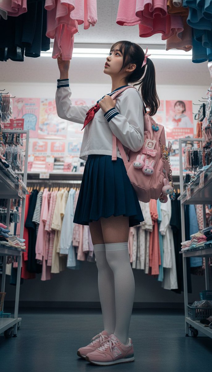 ピンクと水色どっちにしようかな🐰 SFW Fictional digitalart