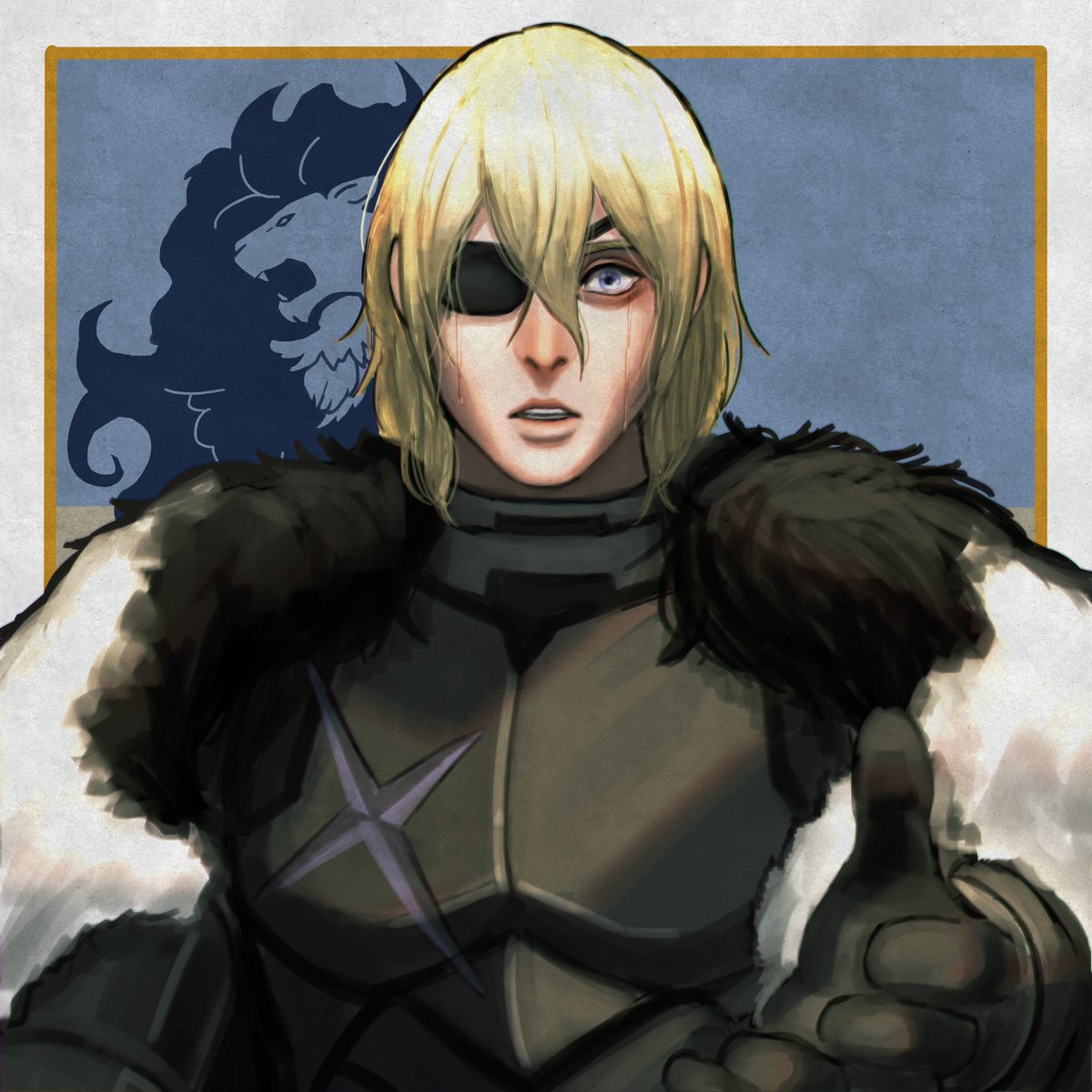 昔描いた絵
ディミトリ／ファイアーエムブレム風花雪月

 #FireEmblem #FireEmblemThreeHouses #FE3H