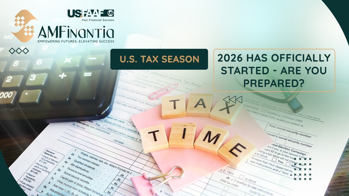 Fatca_Expert's tweet photo. Tax Season 2026 is here - ready? 🇺🇸
The IRS has opened filing. Organize, review, and plan early to avoid penalties with confidence.
Start today: +20 2 2275 5276 | +20 1127899466 | +971 4 352 4030
#USTaxes2026 #USTaxFiling #IRS #TaxPreparation #TaxCompliance #USFAAF-US #AMFinantia https://t.co/R3kty0JyEi
