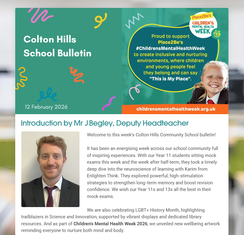 Colton Hills Community School tweet media