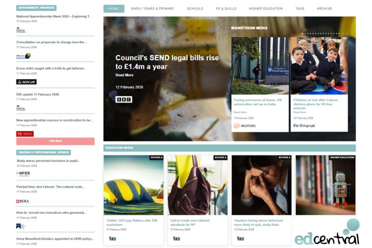 All the latest #education news ready to view in one place: buff.ly/y6cqpLv #EdNews #EdCentral