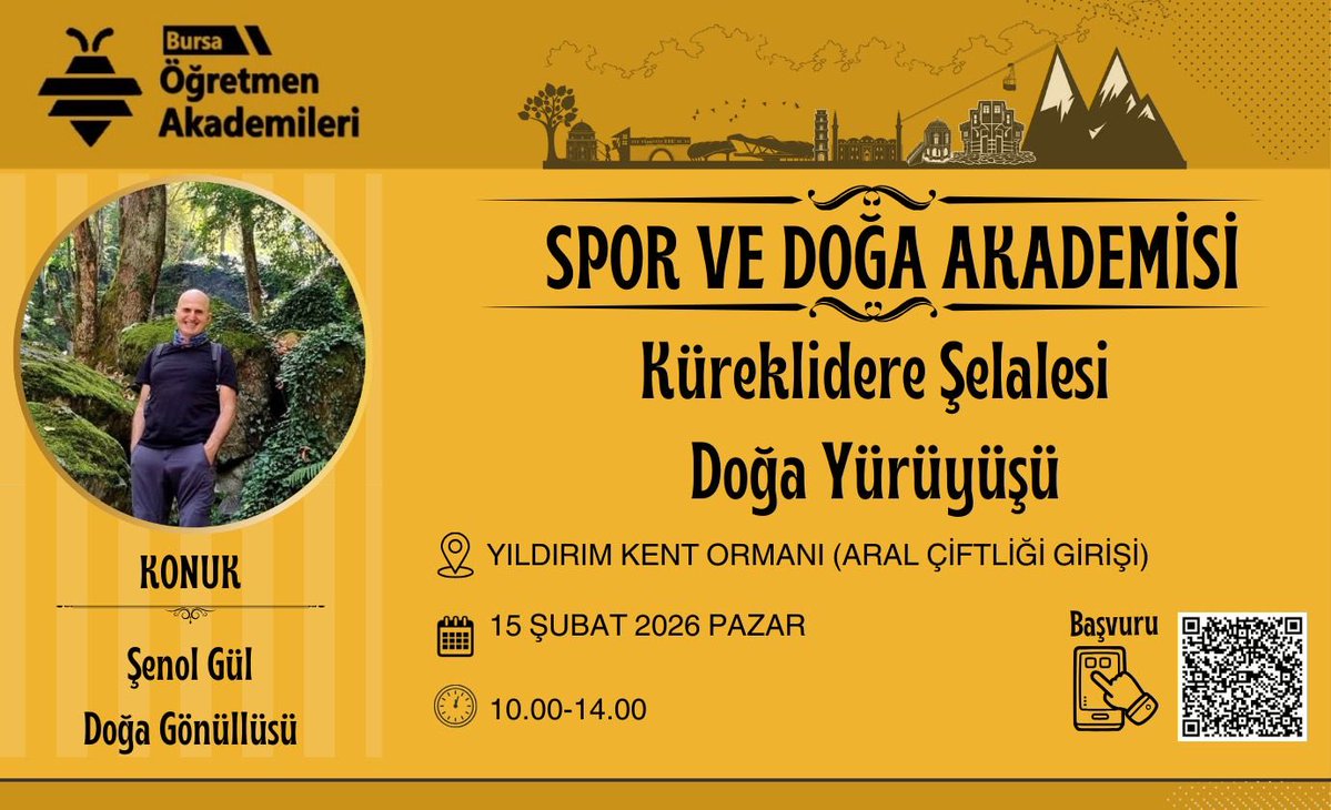 📌 Bursa Öğretmen Akademileri

Uludağ'ın eriyen kar suları ve yağan yağmurların getirdiği bereketle yılın en coşkulu günlerini yaşayan Küreklidere Şelâlesi'ni birlikte keşfetmeye ne dersiniz?

👉 bursa.meb.gov.tr/akademi

<a href="/tcmeb/">Millî Eğitim Bakanlığı</a>
<a href="/farukyelkenci/">Ömer Faruk Yelkenci</a>
<a href="/bursailmem16/">Bursa İl Millî Eğitim Müdürlüğü</a>
<a href="/GurhanCokgezer/">Gürhan Çokgezer</a>