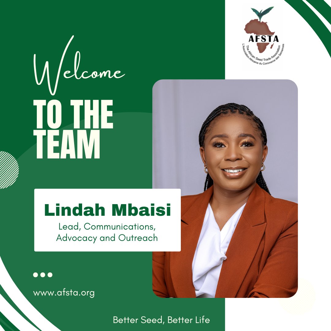 WELCOME TO THE TEAM, <a href="/LindahMbaisi/">#QueenLindah, MCIPR 👑🇰🇪</a>.

We are excited to introduce and welcome our new COMMUNICATIONS LEAD to the AFSTA team.

Lindah is a seasoned Communications professional with over a decade of senior-level experience designing and delivering strategic communication and ...