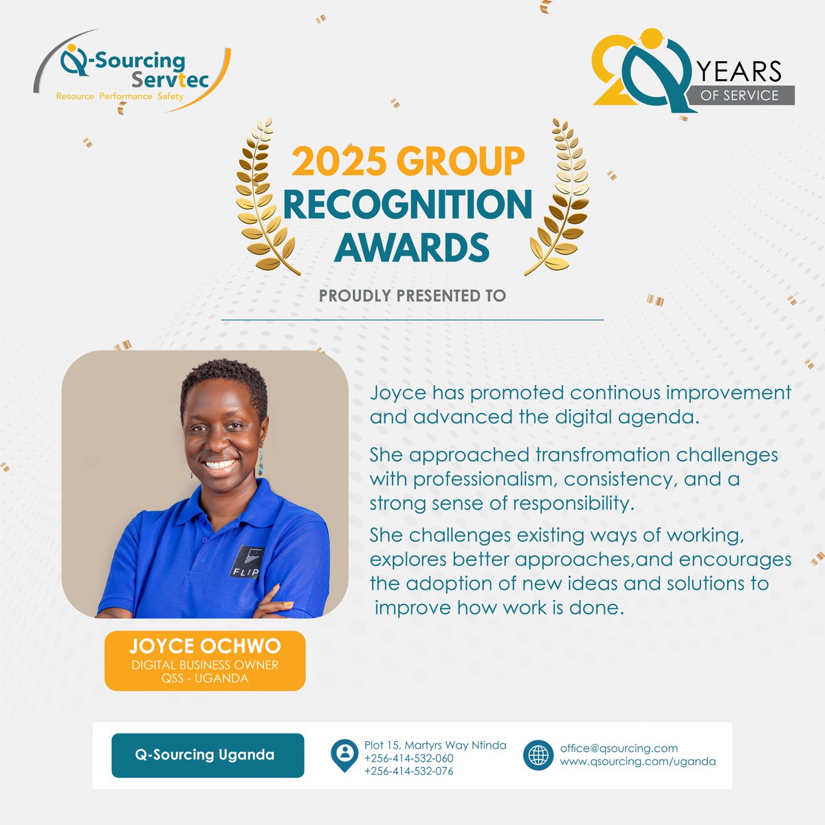 Q-Sourcing Servtec Uganda 🇺🇬 tweet media