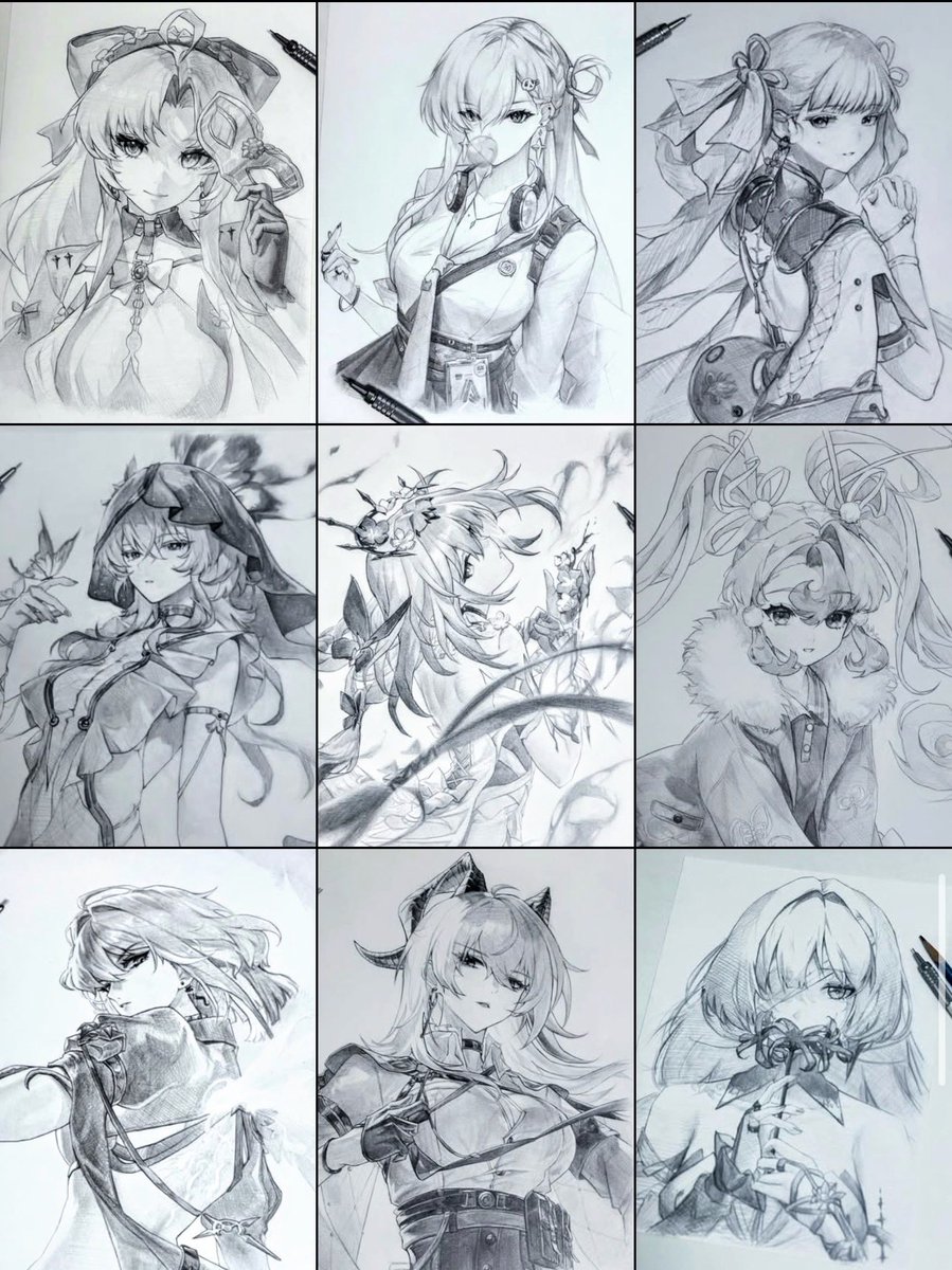 #無言で過去絵をあげる見た人もやる　#鳴潮