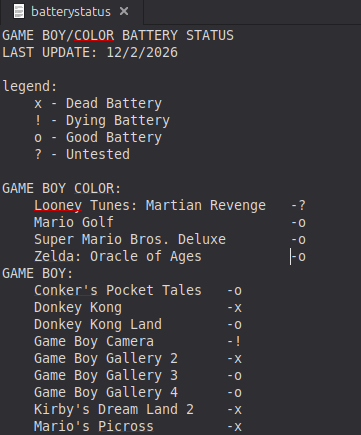Famicuber's tweet photo. I was able to preserve all my saves that still have good batteries and wrote a status report on it, a box that I can finally tick off and sigh in relief.

I might even have an incentive to go back and play them since I can now backup and restore save data. https://t.co/oNNdlykzJW