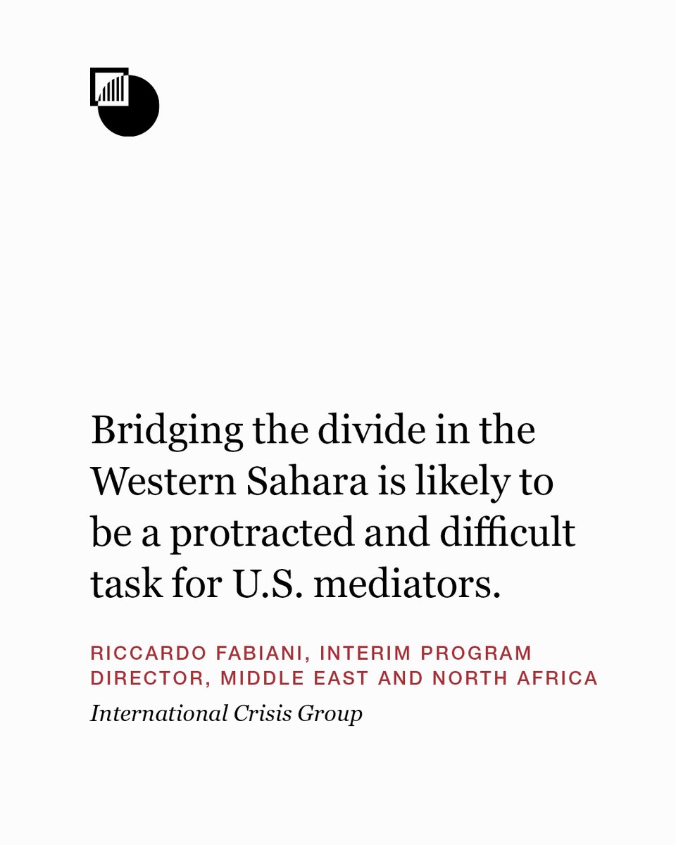 Crisis Group tweet media