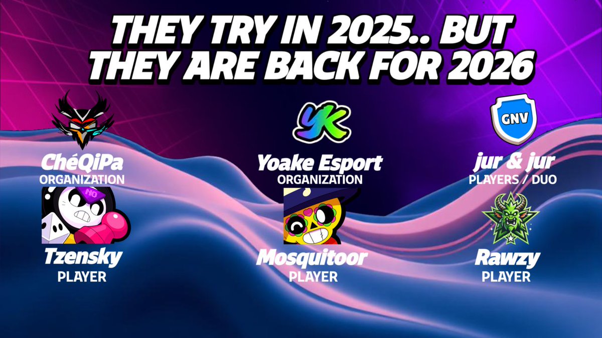 They try to win in 2025, but they are back for 2026 🥊

From tournament of pre-season, YouTube video come soon