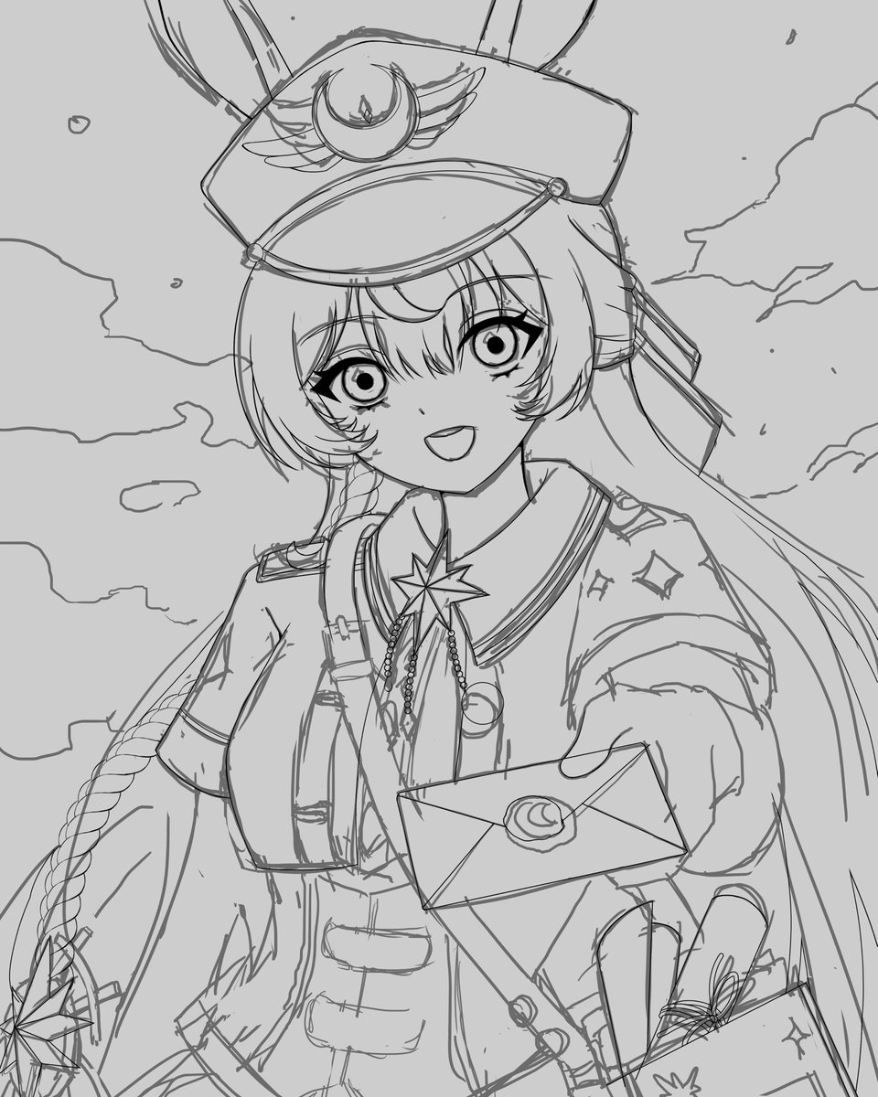 항상 뭔갈 그리고 있긴한데 요즘 회사업무 집에서도 하느라(ㄱ-..) 작업 진도가 안나감