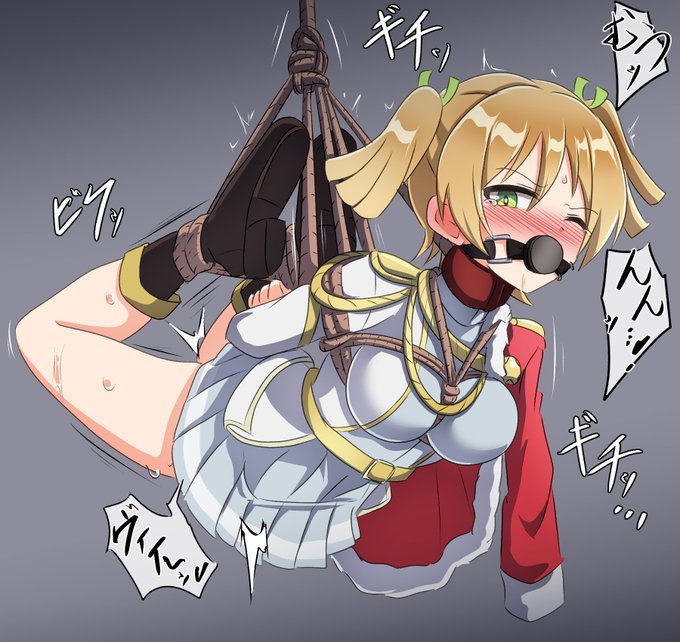 skebより、ななさん吊り下げ拘束バイブ責め。 