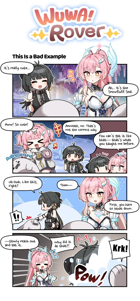 "WUWA! Rover!" — This Is a Bad Example

※Dangerous actions—don't try this.

Credit to: <a href="/parang9494/">純粋な不純物@순수한불순물</a>

#WutheringWaves #Aemeath