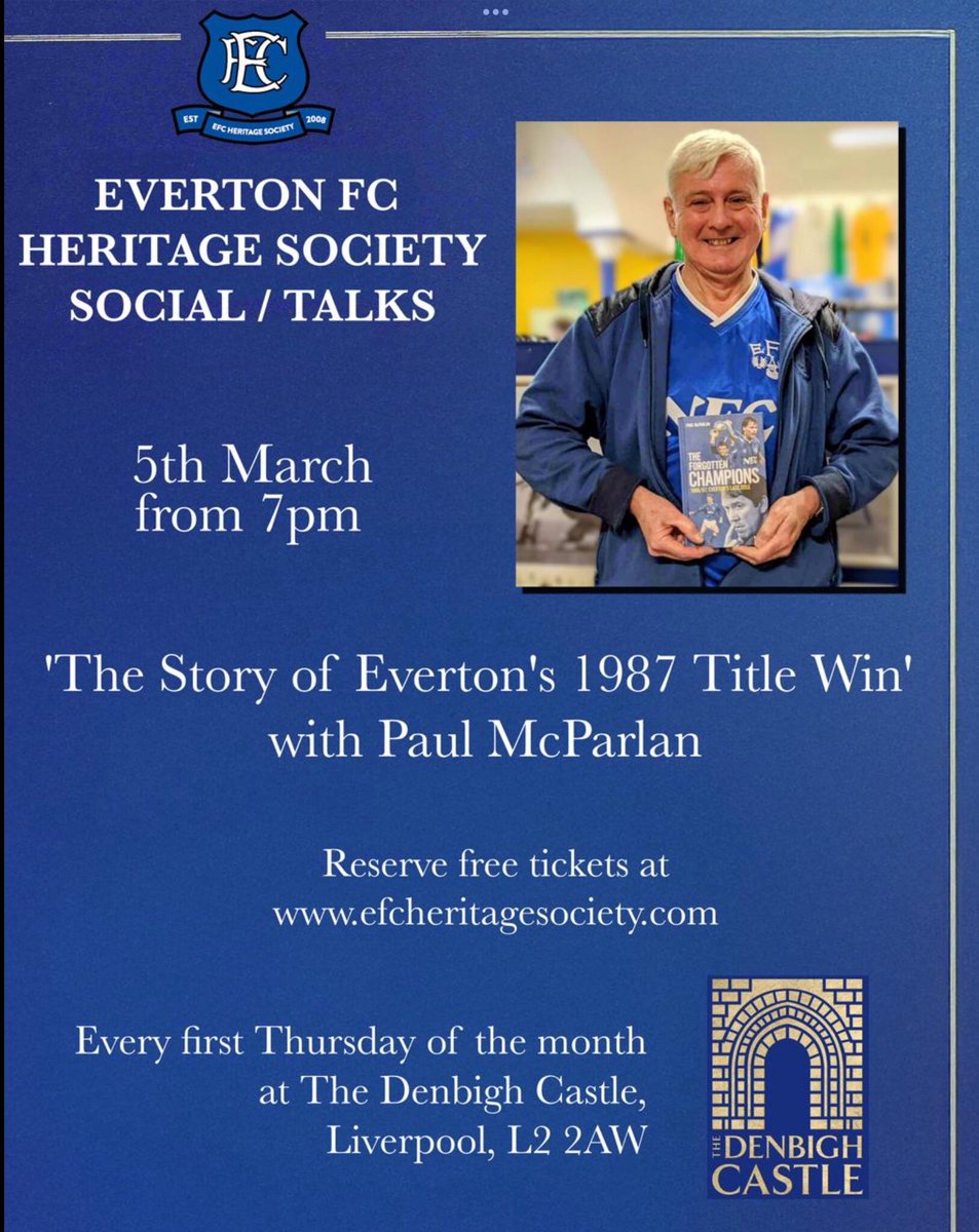 Everton FC Heritage Society tweet media