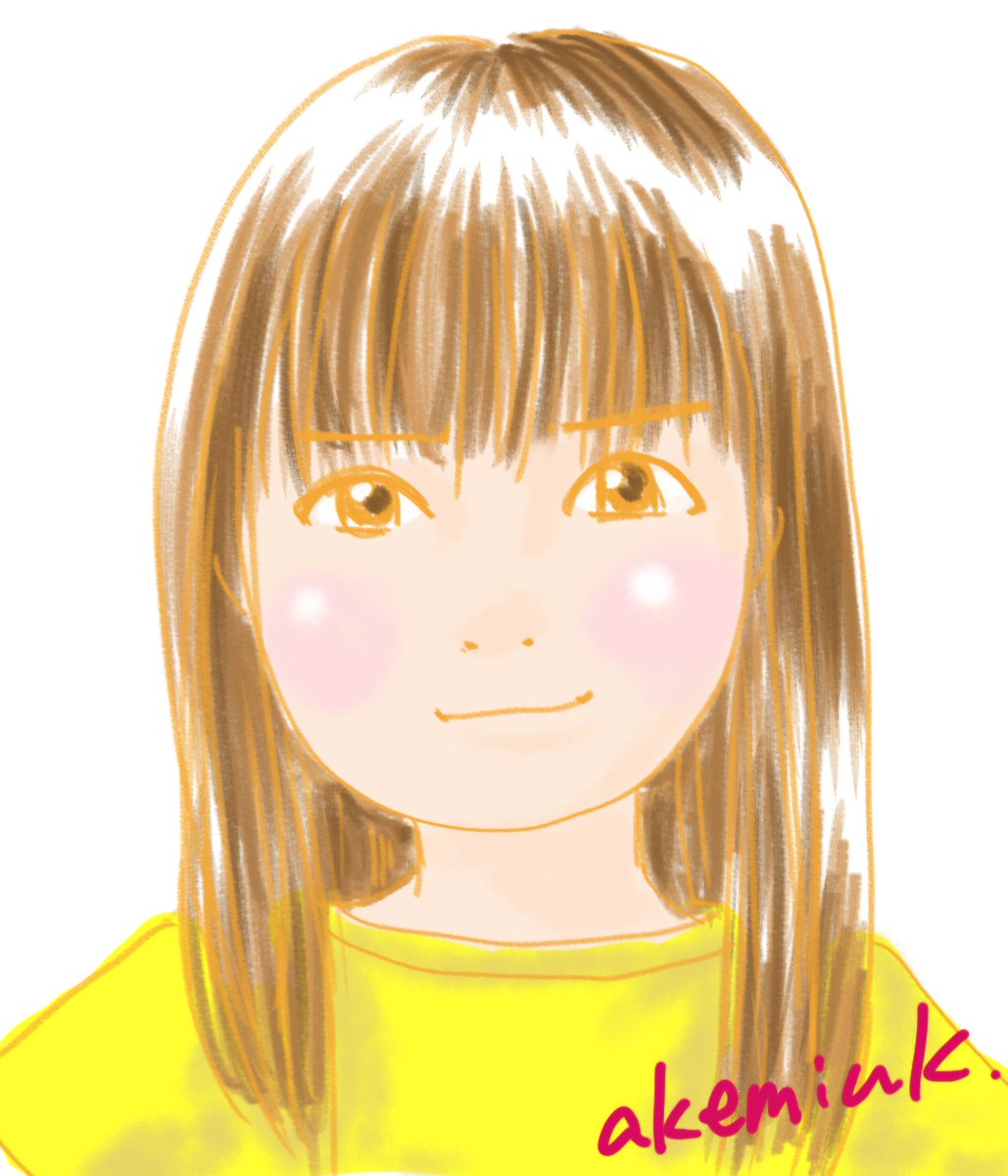 noya_1010_ 似顔絵シリーズ 見れてないかな 確固たる意思を持ってる