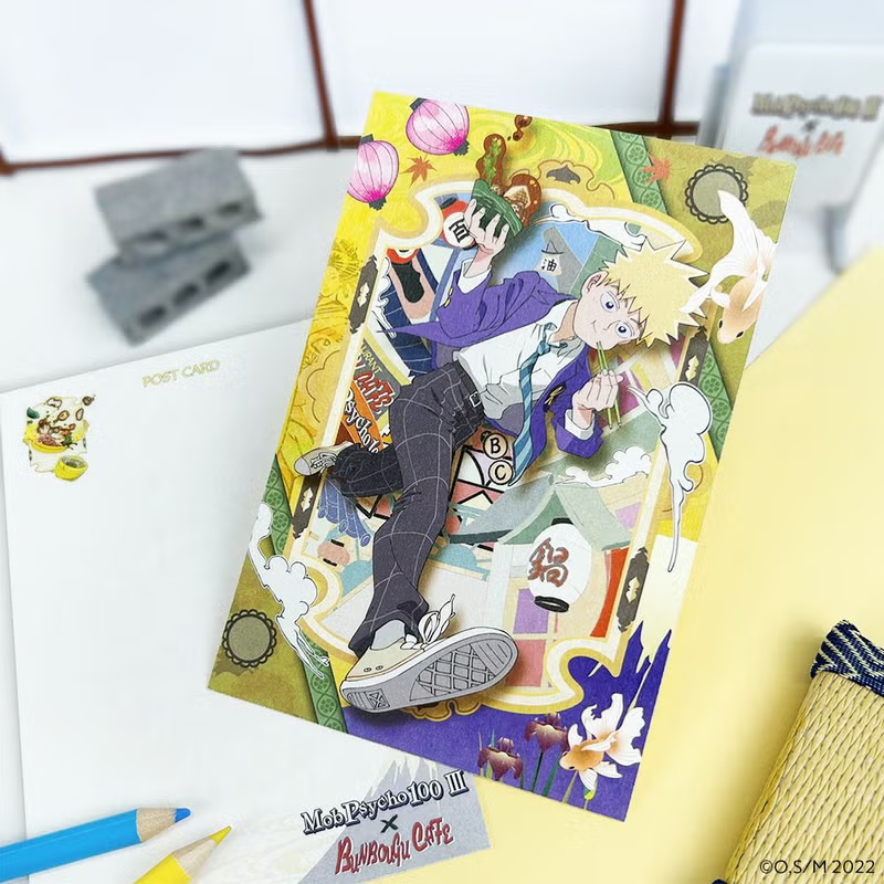 モブサイコ100 III #mobpsycho100 「ポストカード紹介✏️」 海外の
