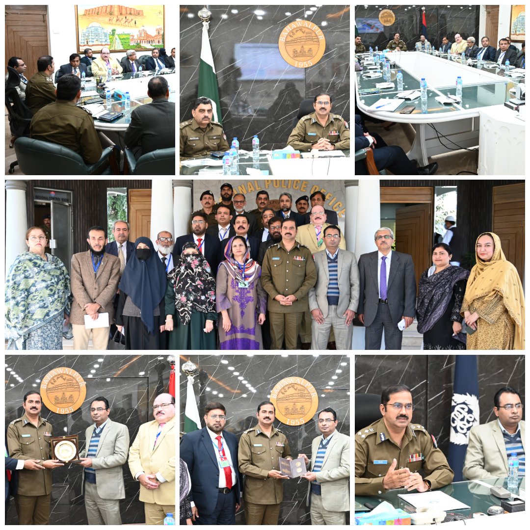 آر پی او بہاولپور غازی محمد صلاح الدین (پی پی ایم) کے زیرِ اہتمام 4th پبلک پالیسی اینڈ منیجمنٹ کورس کے تحت پنجاب انسٹیٹیوٹ آف منیجمنٹ اینڈ پروفیشنل ڈویلپمنٹ سے وابستہ افسران نے آر پی او آفس بہاولپور کا مطالعاتی دورہ کیا۔