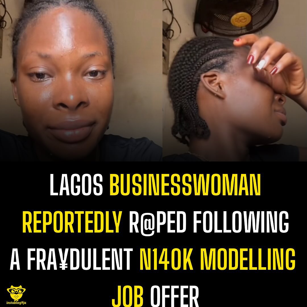 instablog9ja's tweet image. Lagos Businesswoman Reportedly R@ped Following a Fra¥dulent N140k Modelling Job Offer.

A Lagos-based content creator and thrift vendor, Fems Thrift, has alleged that she and a friend were s+xually a§§aulted after being deceived into attending a f@ke modelling job in Ajao Estate,