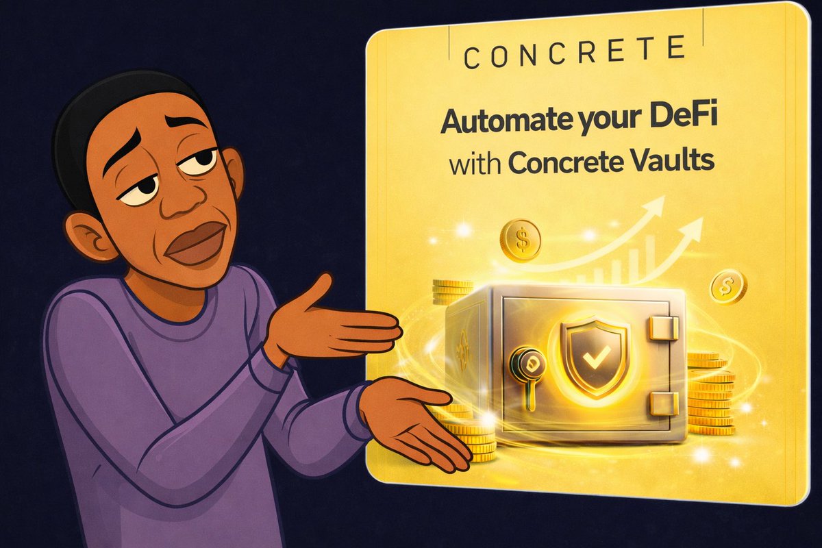 Lidy_web3's tweet image. Gmcrete 💛

Want to make your money truly work for you? 🗿

Stop chasing the hype.

Start building on a solid foundation.

@ConcreteXYZ is about strategy, consistency, and a long-term vision.

Less promise.

More structure.

#Concreto #Web3 #DeFi