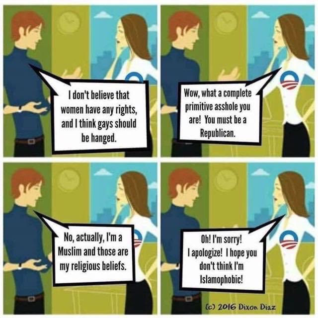 Dit is wel de gedachte van vele idioten in onze samenleving.