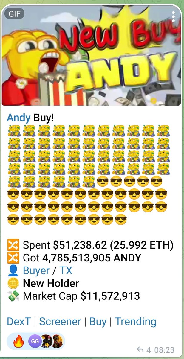 Smart people don't fade $ANDY <a href="/andycoinonerc/">Andy</a> but buy more because they know it will be HIGHER
🔥🔥🔥🔥🔥🔥🔥🔥🔥🔥🔥🔥🔥🤝
#ANDY #friends #PEPE #1000x