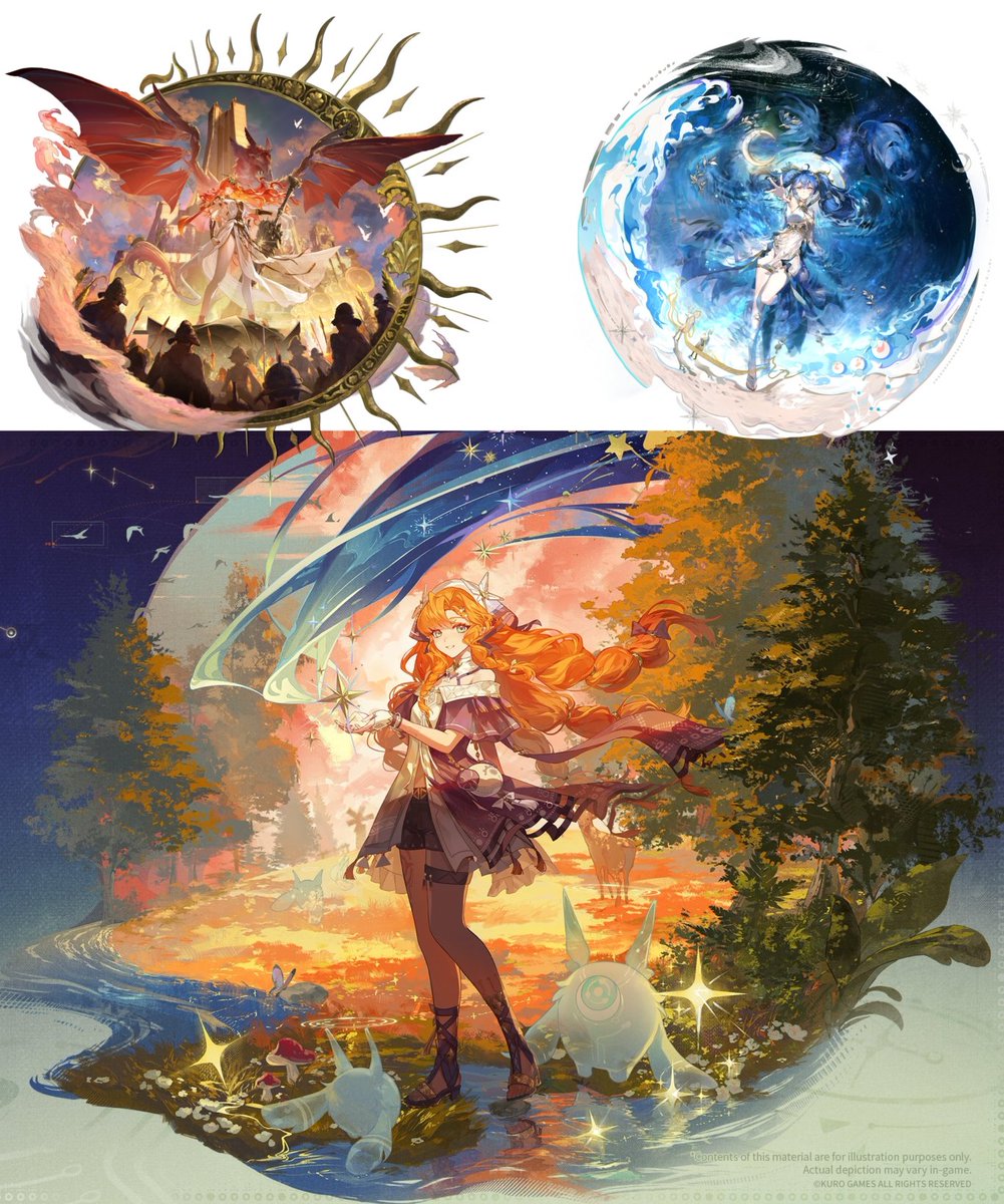 Sigrika looks like— if Augusta and Iuno have a daughter ☀️🌜⭐