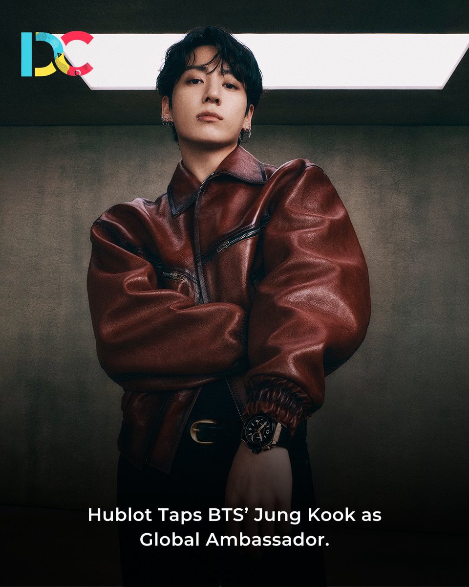 Dis_cultured's tweet photo. Jungkook has been officially announced as the Global Ambassador for Hublot.
.
.
.
#hubolt #ᴊᴜɴɢᴋᴏᴏᴋ #btsarmy #bts #kpop https://t.co/LKzTuYjuDZ