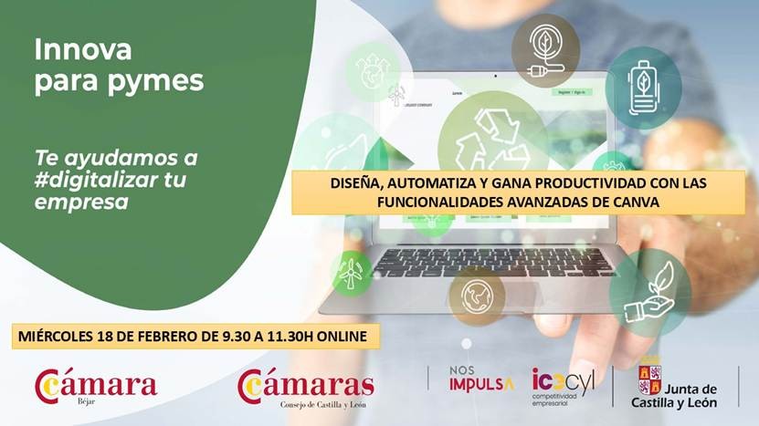 💻 Queremos que digitalices tu #empresa. Si eres una #pyme participa en la píldora formativa gratuita que vamos a celebrar:
📆 18/02
⏰ 9:30 hs.
Actuación de <a href="/camarascyl/">Consejo de Cámaras de Comercio CyL</a> financiada por <a href="/empresasjcyl/">Competitividad Empresarial JCyL</a>.
Inscríbete en <a href="/camaradebejar/">CAMARA DE COMERCIO DE BEJAR</a> 👇🏼
☎️923400610 📩camarabejar@camarabejar.com