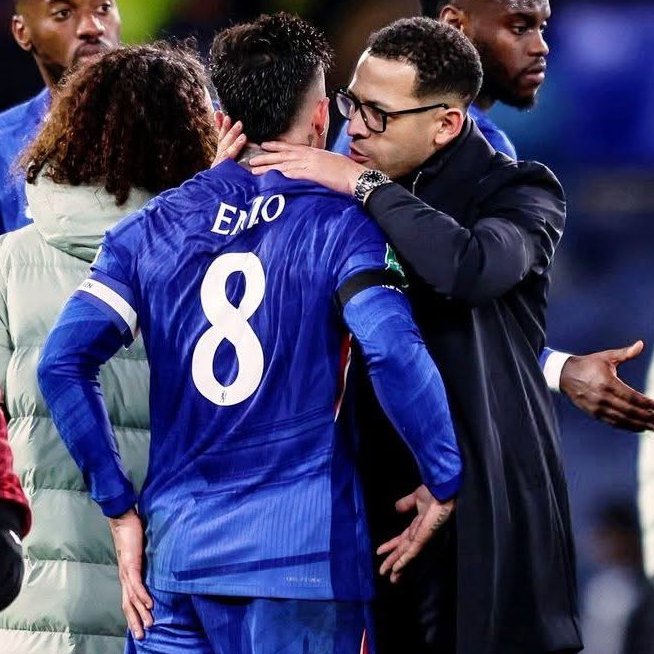 Funny how Liam Rosenior already seen enough of Garnacho to now play Enzo Fernandez at LW.