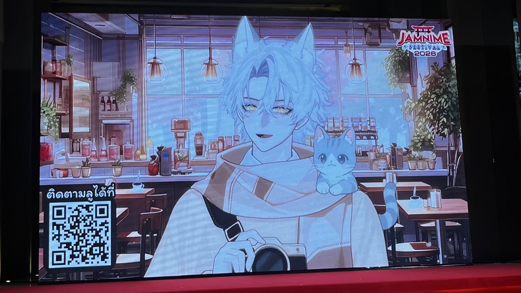 d9evic's tweet image. he he แงวนิ แงวในจอหย่ายละ น้องลูเก่งจางเลย 🫣🤍❤️  

#JAMNIMEFESTIVAL2026
#LucentiS