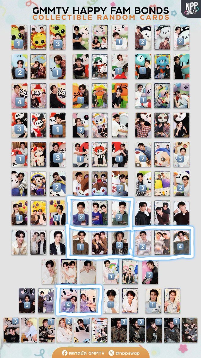 GMMTV トレカ ブックフェアトレカ GMMTV STARLYMPIC 交換・譲渡 求