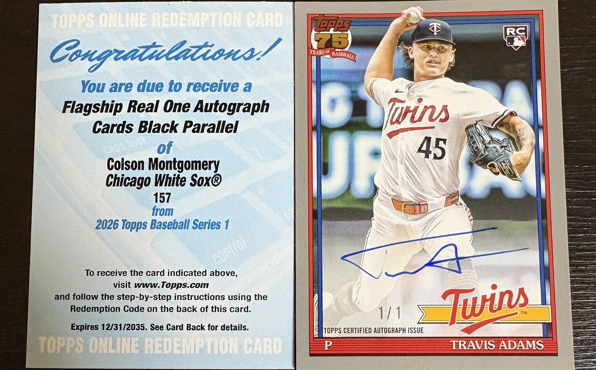 趣味のMLBカード開封（2box）が 尋常じゃない爆アドなにこれ。 右は