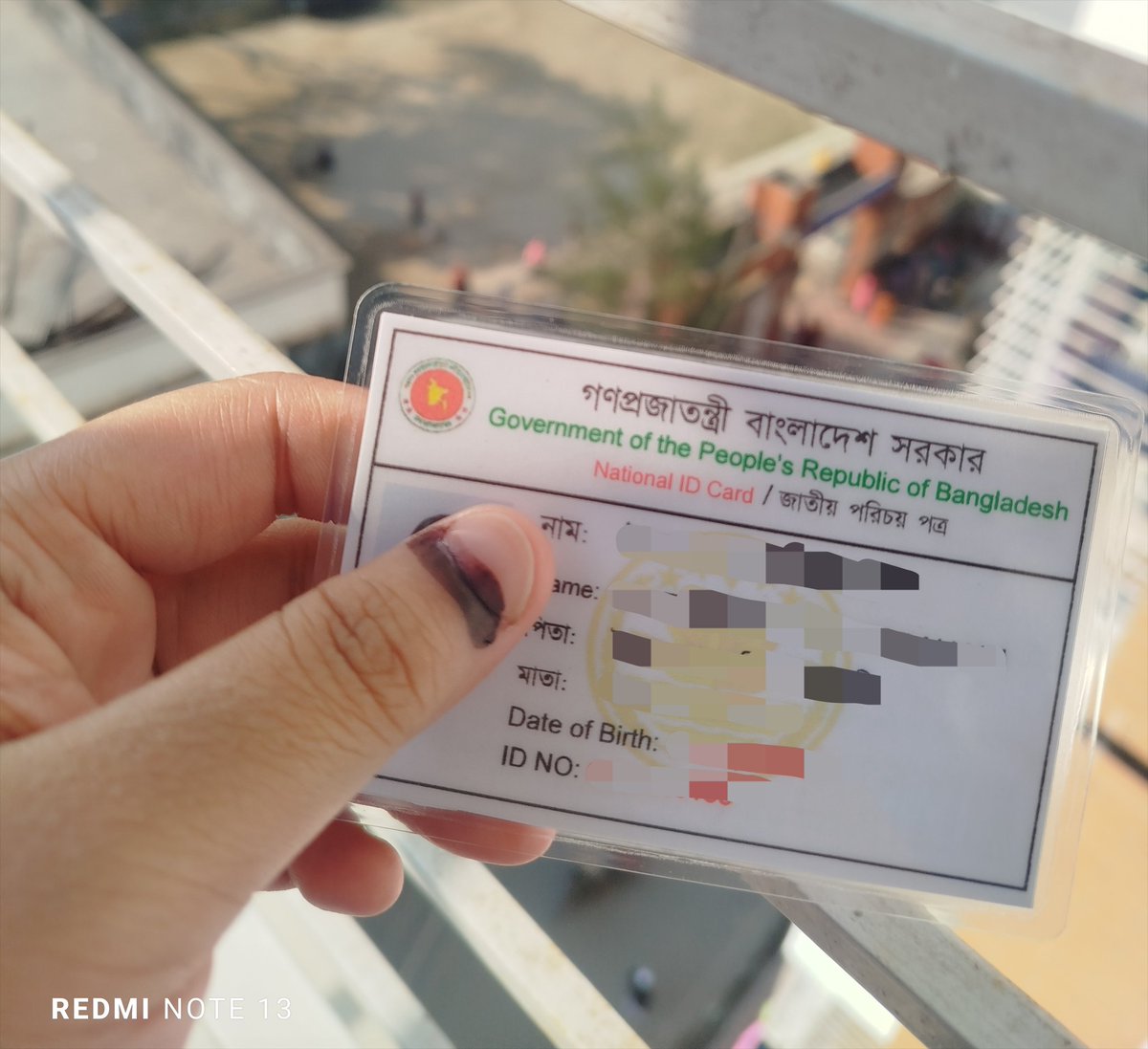 AyakaMiki111038's tweet photo. Alhamdulillah!🤲
Proud to fulfill my civic duty today.
My vote, my voice.🇧🇩🇧🇩🇧🇩
#myfirstvote
#BangladeshElections2026
#Referendum2026 https://t.co/0OQ57br0g9