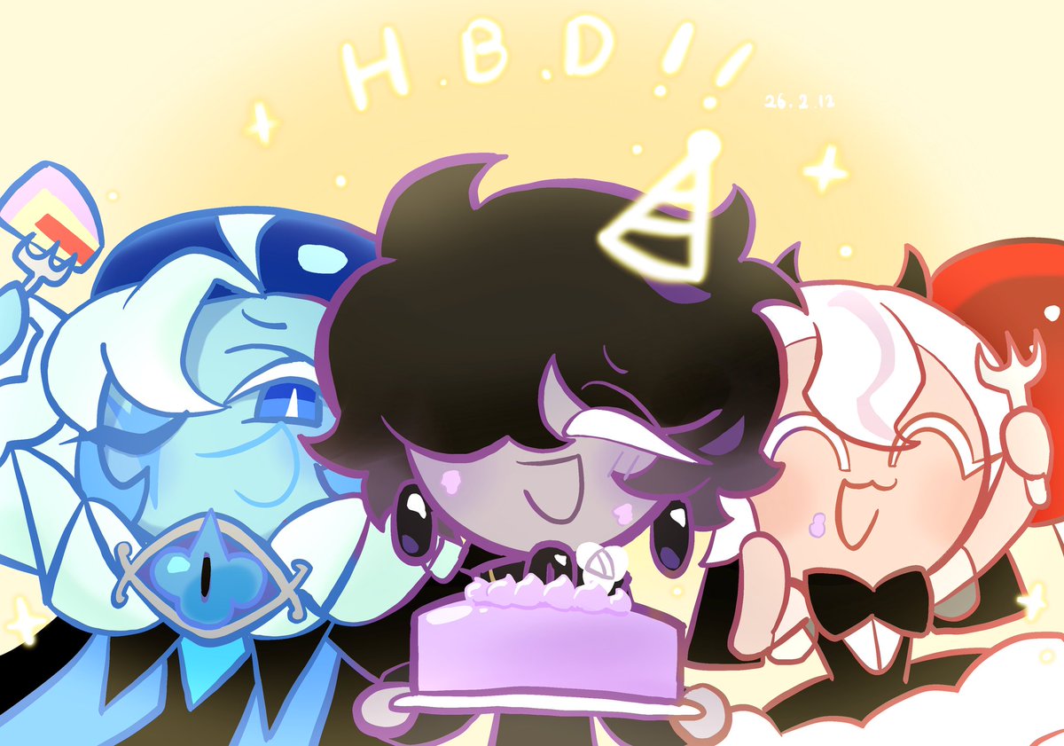 jomaleee's tweet photo. #blacksapphirecookie 
생일축하해🥳💜
앞으로도 달콤하고 바삭하길 https://t.co/dFr84JVbXA