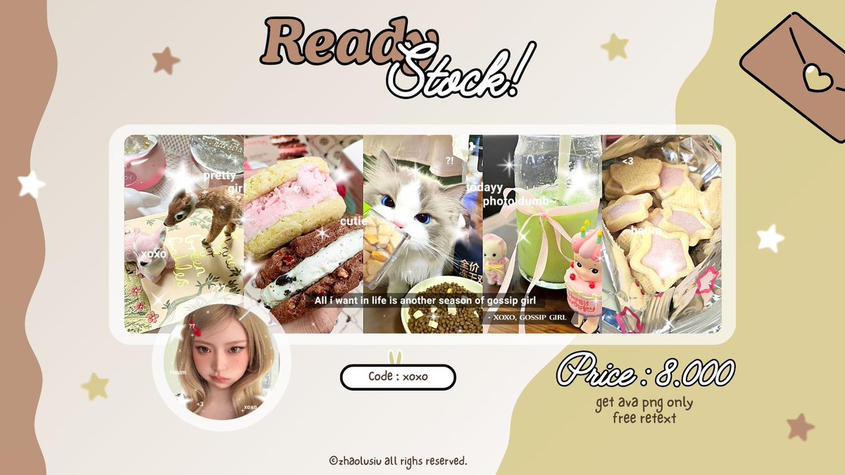 help repost? thank you 💓🌷

haayiii hayii!! juwii ada layout ready stock update haum terbaru nihh ꉂ(˵˃ ᗜ ˂˵) dengan harga 8k sajaa dan sudah free retext iaa ᯓ★ yukss bisaa langsung dm sajaa yaa ⸜(｡˃ ᵕ ˂ )⸝♡

#zonajajan #zonauang