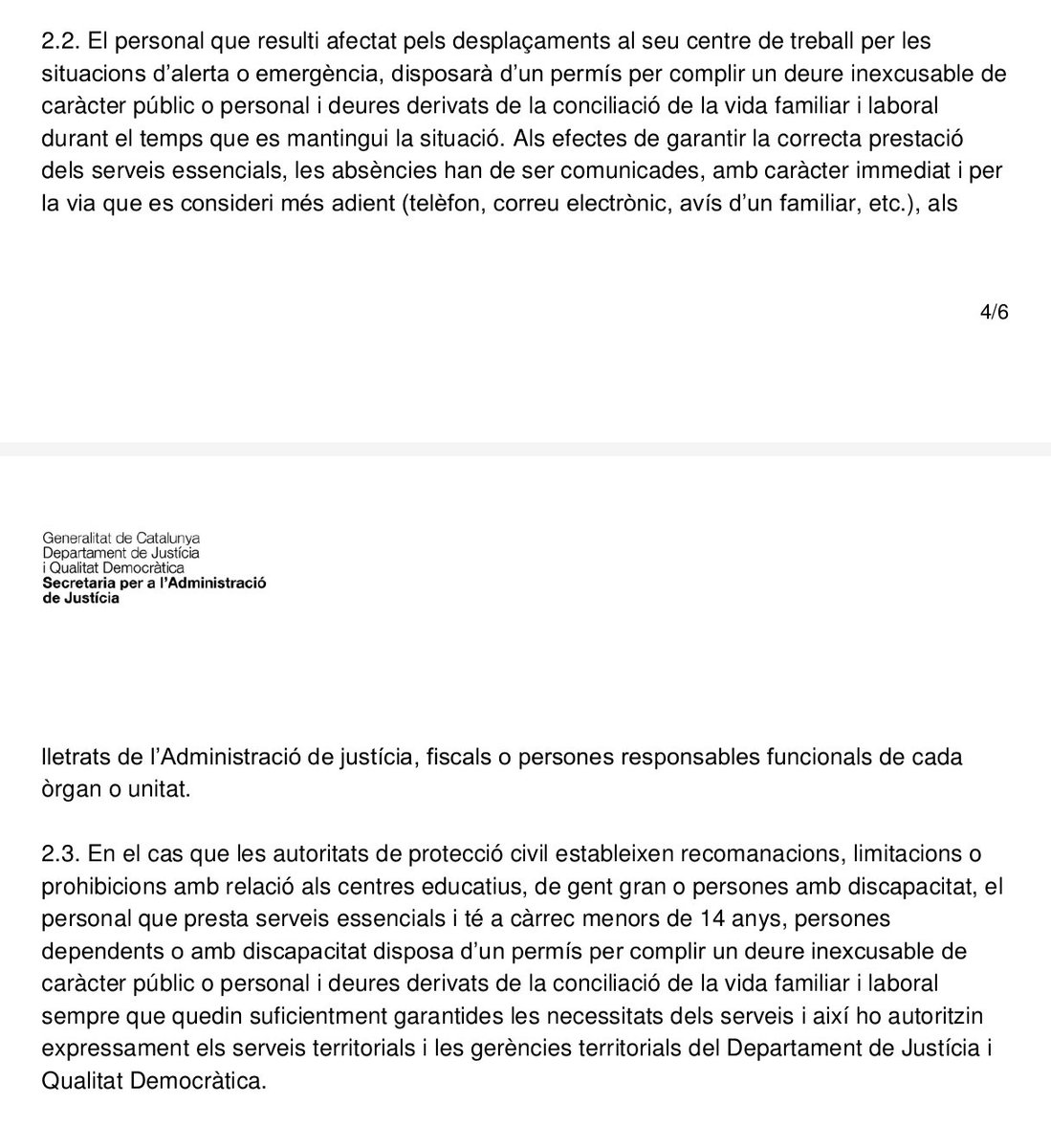 GladiatorBCN's tweet photo. @AVallejoD79 @CollectiuRonda Claramente l@s sanitari@s siempre somos un mundo aparte, pero no por eso nos han de discriminar. En Justicia permiten un permiso x fuerza mayor y otro incluso por cuidado de menores o dependientes. https://t.co/ruEY79hS5Y
