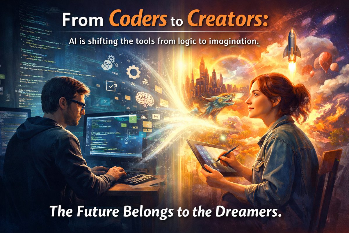 AI won’t take technology away from people — it will change who gets to wield it.

For decades, software has been built by those fluent in logic, syntax, and structure. But AI shifts the interface from code to language. It moves creation from the realm of programmers into the